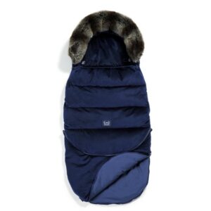 La Millou Velvet Collection Śpiworek do wózka Aspen Winterproof Stroller Bag Combo Royal Navy