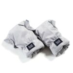 La Millou mufka do wózka rękawice Velvet Dark Grey