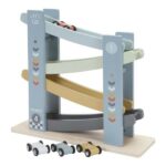 Little Dutch drewniana zjeżdżalnia błękitna LD7037