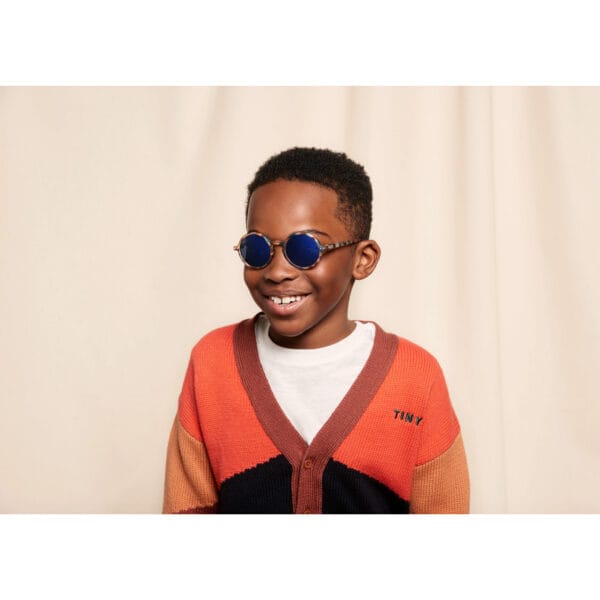 Izipizi Okulary przeciwsłoneczne dla dzieci Junior Sun #G Arizona Brown Maroon Lenses