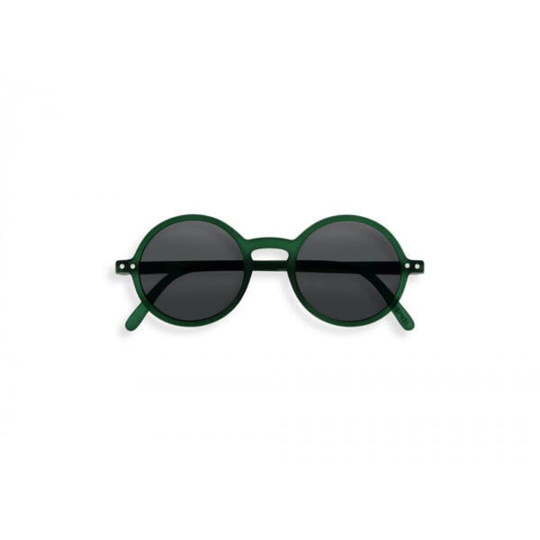 Izipizi Okulary przeciwsłoneczne dla dzieci Junior Sun #G Green Crystal Grey Lenses