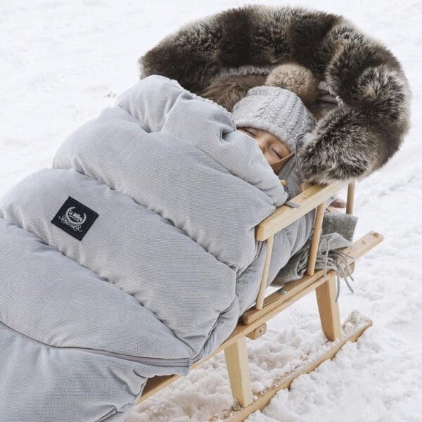 La Millou Śpiworek do wózka Combo Khaki, na zimę