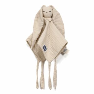 La Millou Biscuit Collection DouDou Rabbit 100% Cotton Muslin Sand, przytulanka