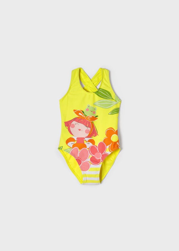 Mayoral Strój, kostium kąpielowy jednoczęściowy, dla dziewczynki 3770-60