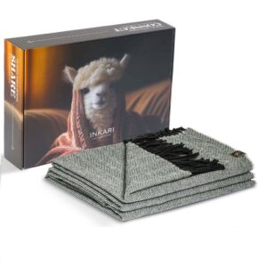 Inkari Koc Narzuta XL Fishbone Charcoal
