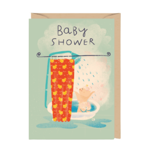 Cudowianki kartka na Baby Shower