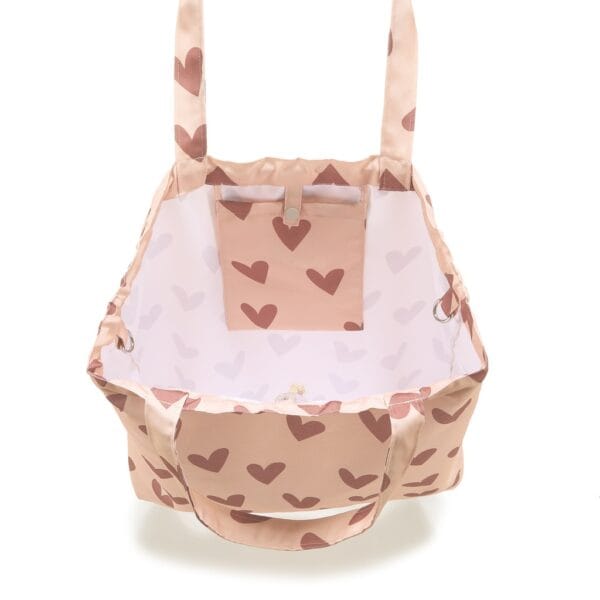 La Millou torba na ramię Shopper Bag Heartbeat Pink
