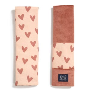 La Millou Ochraniacze na pasy Heartbeat Pink, seatbelt cover
