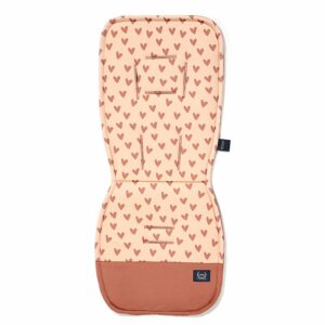 La Millou Wkładka do wózka Heartbeat Pink, Stroller Pad