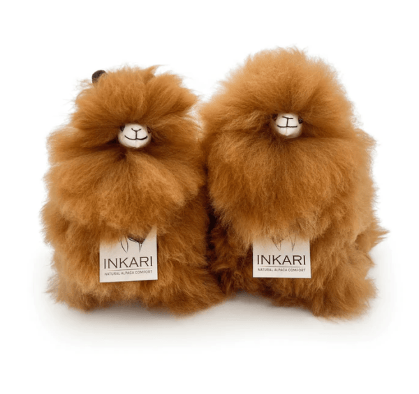 Inkari maskotka alpaka mała Fluff Monsters Hazelnut kolekcja limitowana Prezent na Komunię