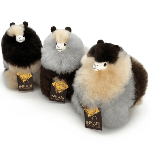 Inkari maskotka Alpaka mała Winter Badger kolekcja limitowana Prezent na Komunię