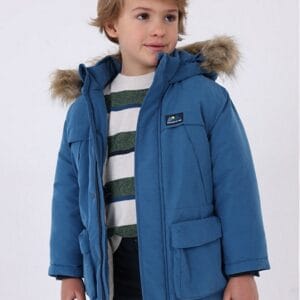 Mayoral kurtka, parka zimowa niebieska dla chłopaka 4439