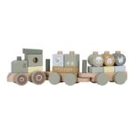 Little Dutch Drewniany pociąg traktor Little Farm LD7154