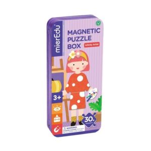 Układanka magnetyczna - Artyści od mierEdu. Zestaw magnetyczny, zabawka dla dzieci.