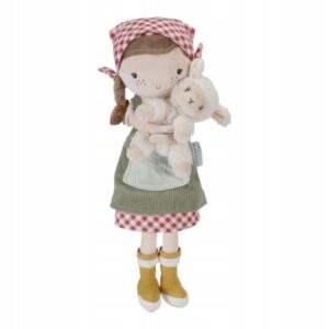 Little Dutch Lalka Farmerka Rosa z owieczką Laleczka miękka szmaciana 35cm