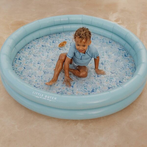 Little Dutch dmuchany basen dla dzieci Blue Ocean Dreams 150cm