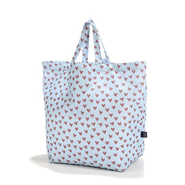 La Millou Torba Shopper Bag XL HEARTBEAT BLUE