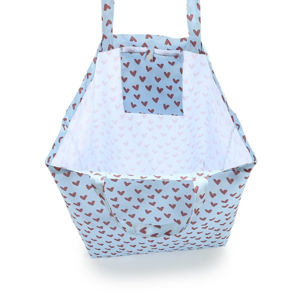 La Millou Torba Shopper Bag XL HEARTBEAT BLUE