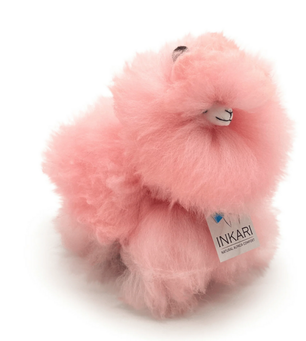 Inkari alpaka maskotka mała Fluff Monsters Cotton Candy kolekcja limitowana