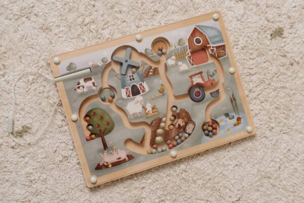 Little Dutch Magnetyczny labirynt Little Farm FSC LD7164