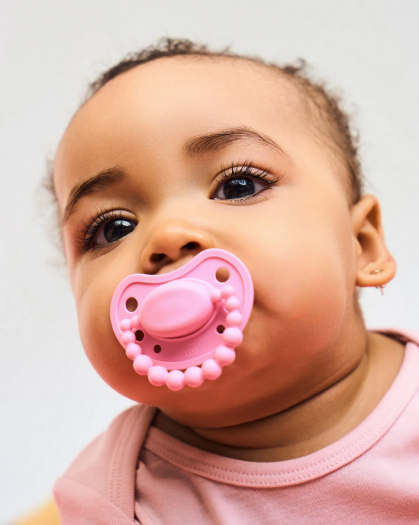 LUU Kids smoczek pozycjonujący Pink A Boo