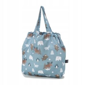 La Millou torba Shopper Bag Arctic Friends z kieszonką na ramię do wózka