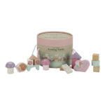 Little Dutch Zestaw klocków drewnianych Fairy Garden FSC LD7345