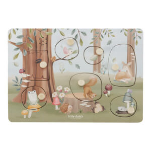 Little Dutch Puzzle dźwiękowe Forest Friends FSC LD7240