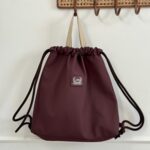 La Millou Plecak worek gumowy Burgundy