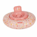 Little Dutch Kółko treningowe dla dzieci do pływania Pink Ocean Dreams