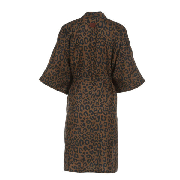 Kimono Bambusowe LEOPARD CHOCO by Magdalena Lamparska