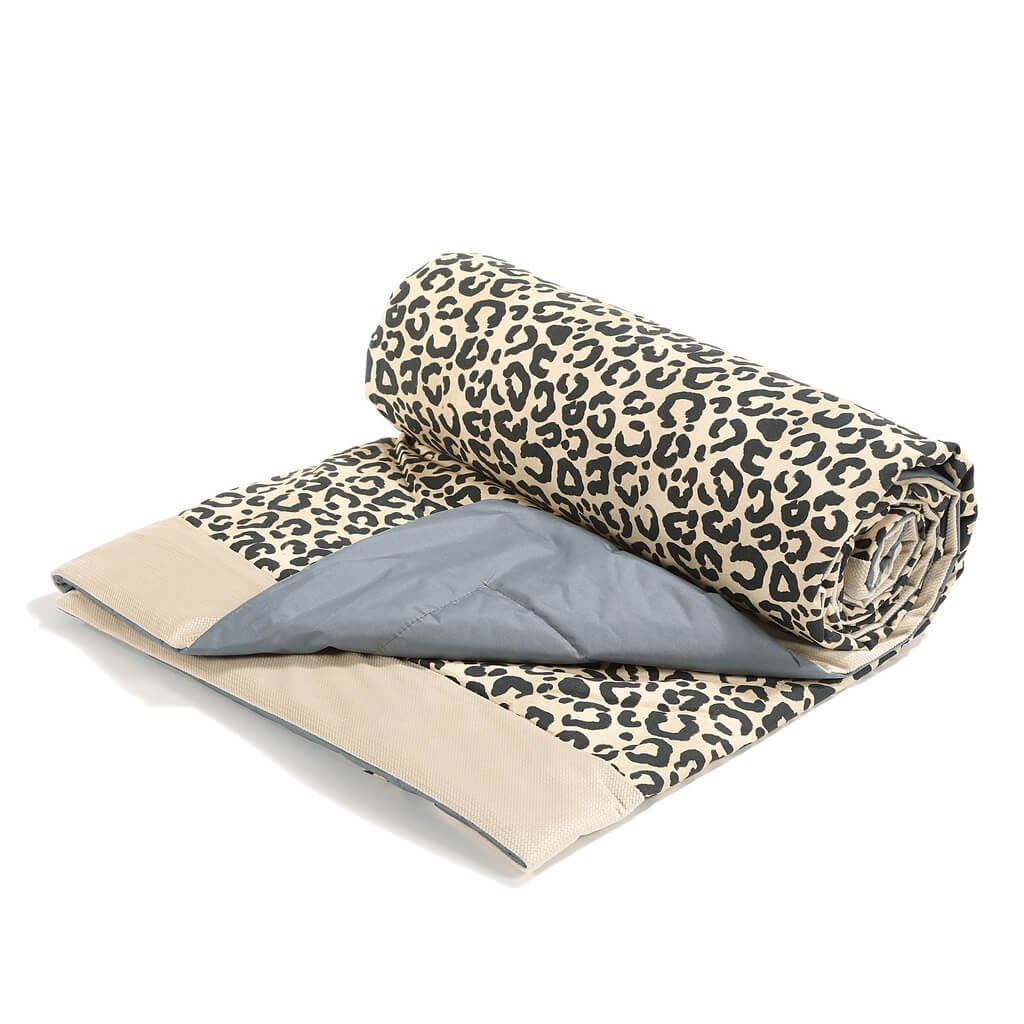 La Millou Koc Piknikowy LEOPARD CREAM by Magdalena Lamparska