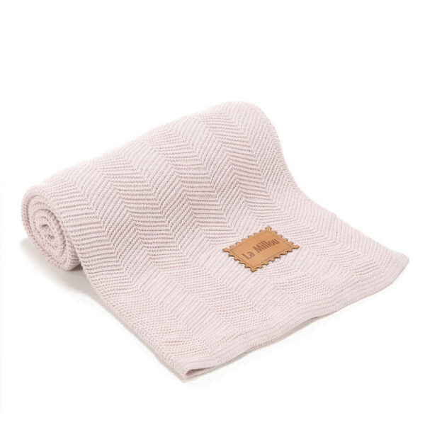 La Millou Koc, kocyk bambusowy Light Pink