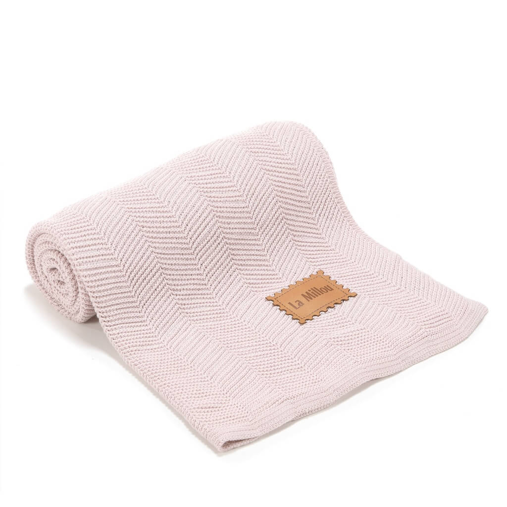 La Millou Koc, kocyk bambusowy Light Pink