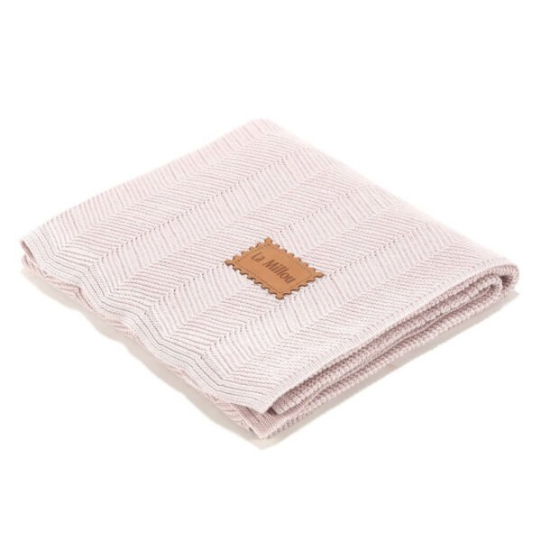 La Millou Koc, kocyk bambusowy Light Pink