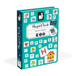 Janod Magnetyczna układanka Alfabet angielski Magnetibook