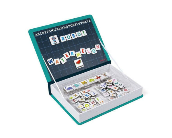 Janod Magnetyczna układanka Alfabet angielski Magnetibook