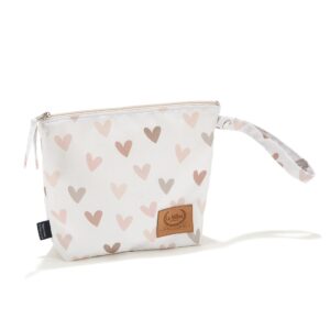 La Millou Kosmetyczka wodoodporna Heartbeat Beige XL