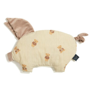La Millou Poduszka Sleepy Pig Velvet Baby Bear