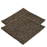 La Millou Zestaw Pieluszek Bamboo Leopard Choco by Magdalena Lamparska