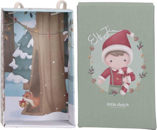 Little Dutch Chłopiec Jim 35cm X-MAS lalka świąteczna