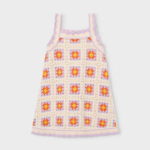 Mayoral Sukienka letnia crochet dla dziewczynki 3935-67