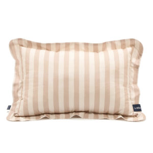 La Millou Poduszka do spania bawełna Stripes Beige XL