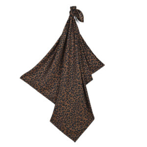 La Millou Otulacz Bamboo LEOPARD CHOCO by Magdalena Lamparska M