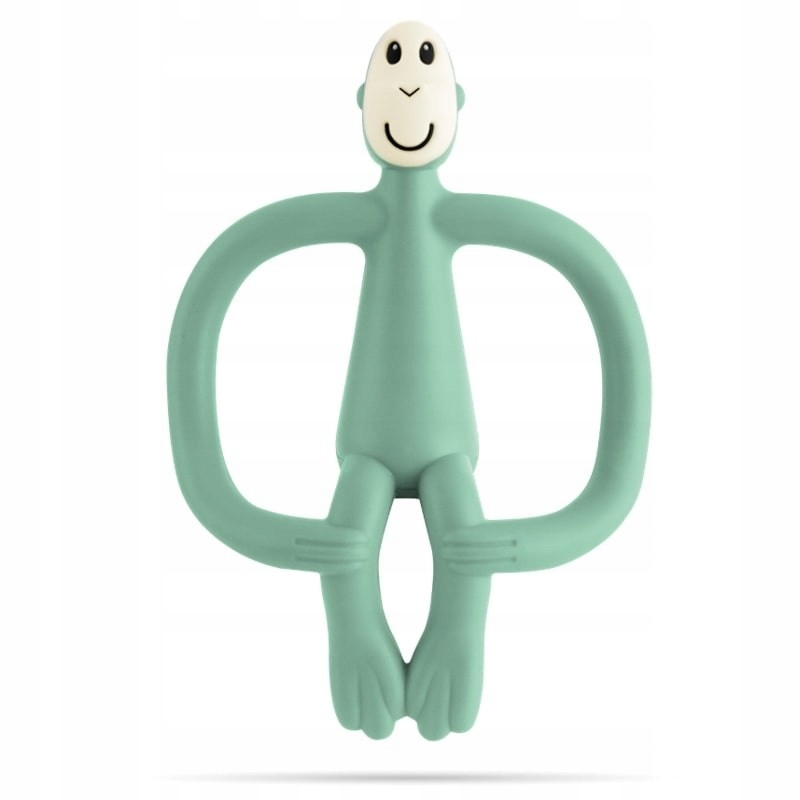 Matchstick Monkey Gryzak kojący ze szczoteczką Małpka - miętowy