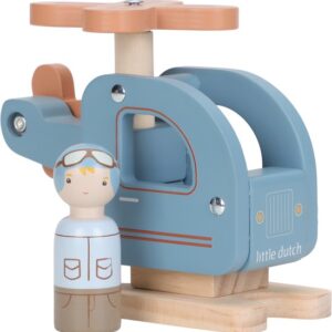 Little Dutch Drewniany Helikopter FSC