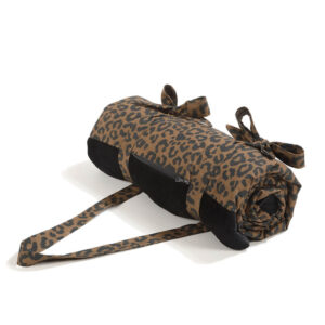 La Millou Koc Piknikowy Leopard Choco XXL by Magdalena Lamparska