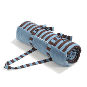 La Millou Koc Piknikowy, mata Stripes Blue XXL