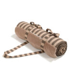 La Millou Koc Piknikowy, mata Stripes Brown XXL