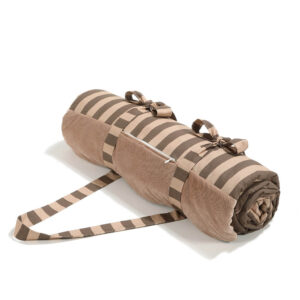 La Millou Koc Piknikowy, mata Stripes Brown XXL